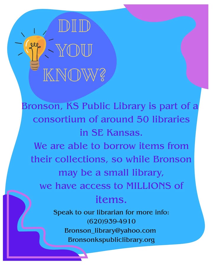 Bronson KS Public Library